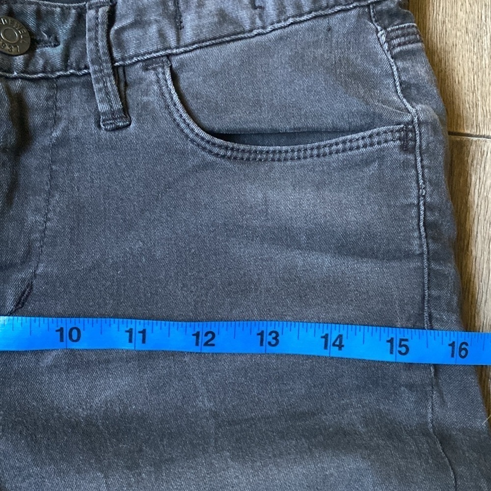 Madewell Y2K Dark Gray Legging Jeans Size 26 - Picture 7 of 9